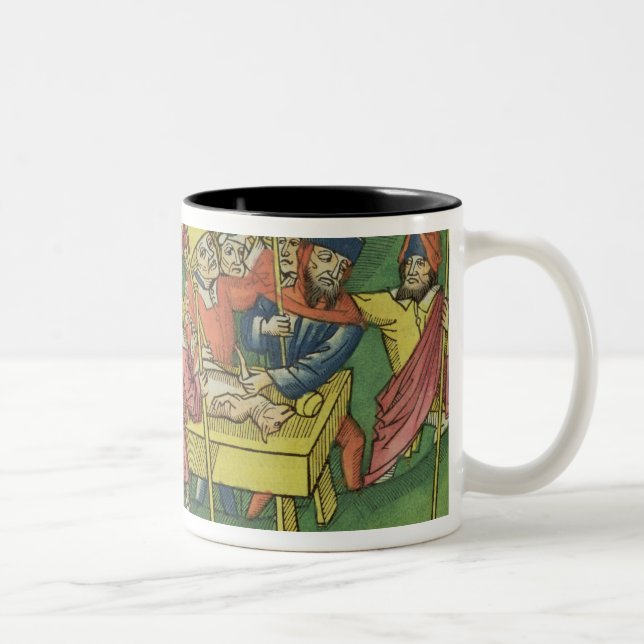 Caneca De Café Em Dois Tons Êxodo 12 o primeiro Passover, 'do Nuremberg (Direita)