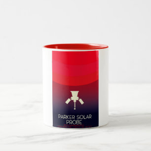 Caneca De Café Em Dois Tons Exploração da Parker Solar Probe