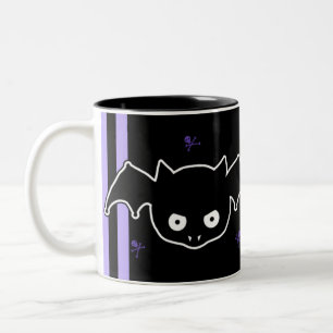 Caneca De Café Em Dois Tons Extravagantemente roxo