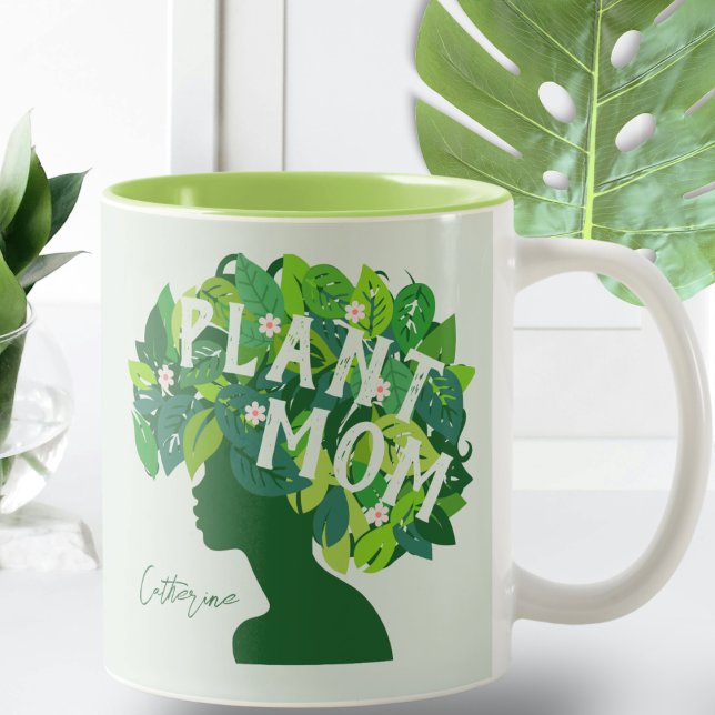 Caneca De Café Em Dois Tons Fábrica Fábrica Fácil Mãe Personalizada (Criador carregado)