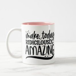 Caneca De Café Em Dois Tons Faça hoje ridiculamente incrível