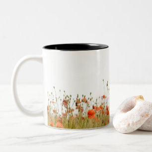 Caneca De Café Em Dois Tons Faça-Me Forte, Poppy
