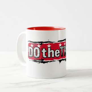 Caneca De Café Em Dois Tons Faça o Trump