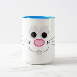 Caneca De Café Em Dois Tons Face