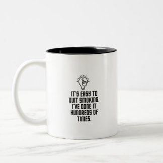 Caneca De Café Em Dois Tons Fácil parar de fumar