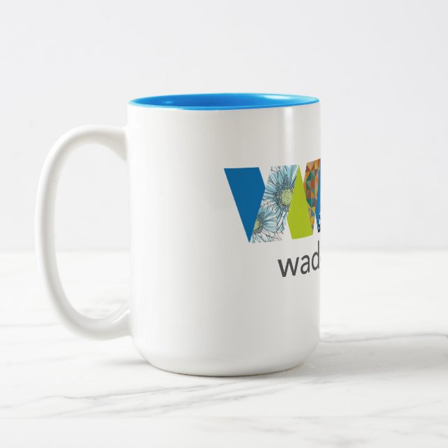 Caneca De Café Em Dois Tons Faculdade Wade (Esquerda)