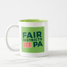 Fair Distritos PA Mug w Green Interior
