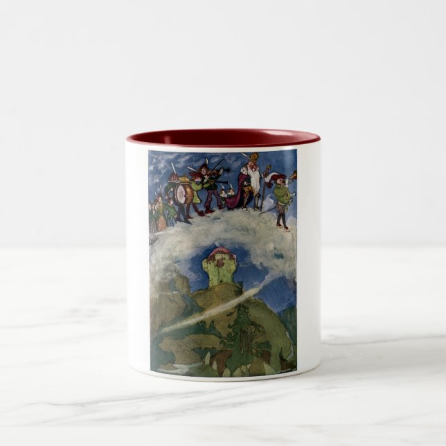 Caneca De Café Em Dois Tons Fairies Mug (Centro)