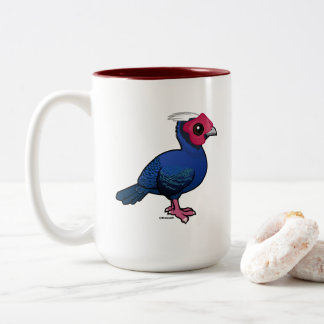 Caneca De Café Em Dois Tons Faisão do Vietnã Birdorável