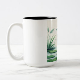 Caneca De Café Em Dois Tons Faith Traz Paz