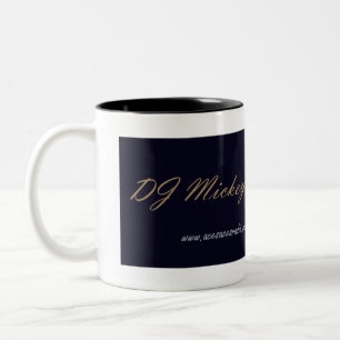 Caneca De Café Em Dois Tons faixa do DJ Mickeymouse