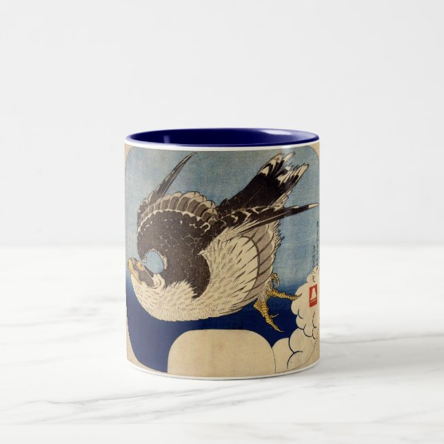 Caneca De Café Em Dois Tons Falcão Voador (Centro)