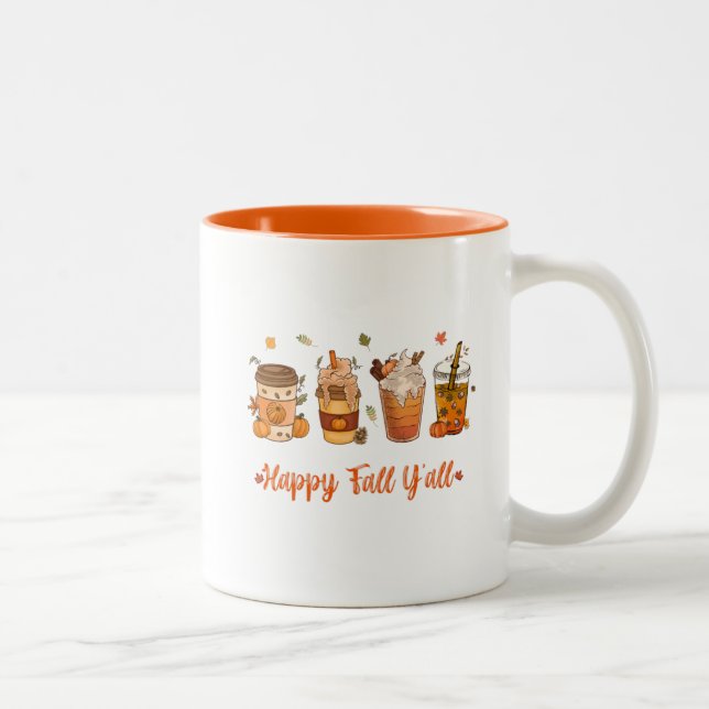 Caneca De Café Em Dois Tons Fall Mug (Direita)