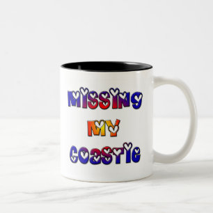 Caneca De Café Em Dois Tons Faltando minha camisa