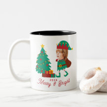 Família Elf de Natal Personalizada e Engraçada