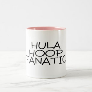 Caneca De Café Em Dois Tons Fanático da aro de Hula