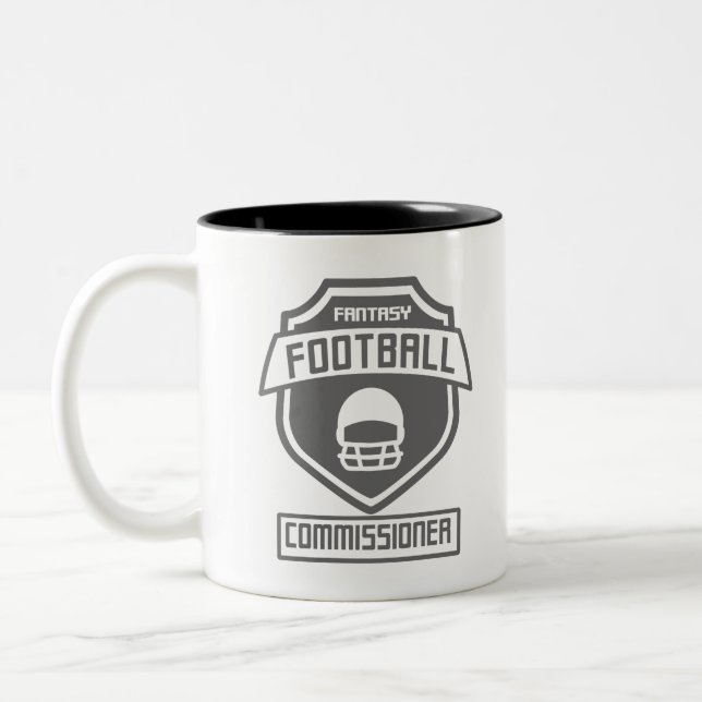 Caneca De Café Em Dois Tons fantasia-futebol-comissária-cinza-01 (Esquerda)