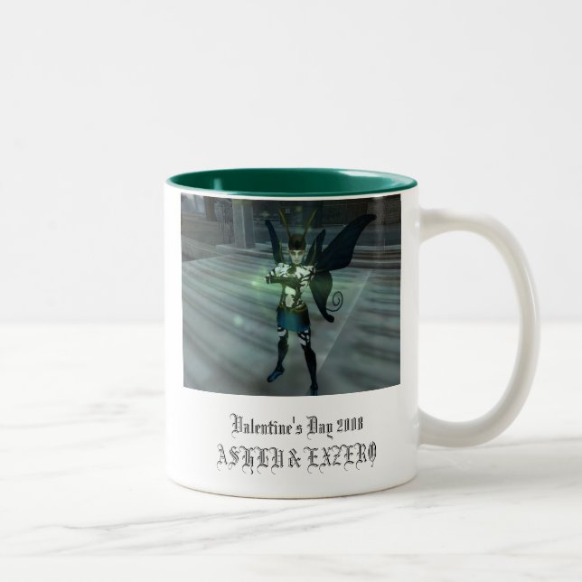 Caneca De Café Em Dois Tons Farie de Emo (Direita)