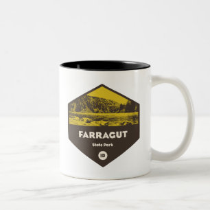 Caneca De Café Em Dois Tons Farragut State Park Idaho