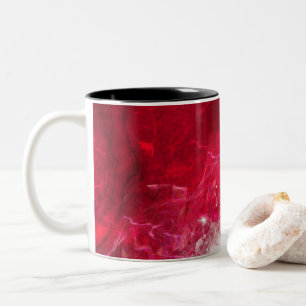 Caneca De Café Em Dois Tons Fatia da Vida do KiniArt 