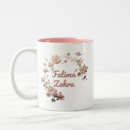 Caneca De Café Em Dois Tons Fatima Zohra
