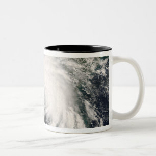 Caneca De Café Em Dois Tons Fay tropical 3 da tempestade