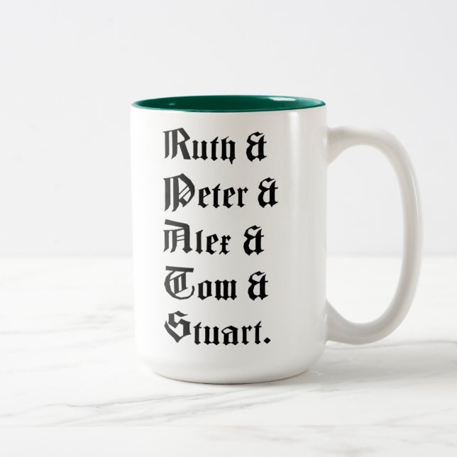 Caneca De Café Em Dois Tons Fazenda Ampersand Mug (Direita)