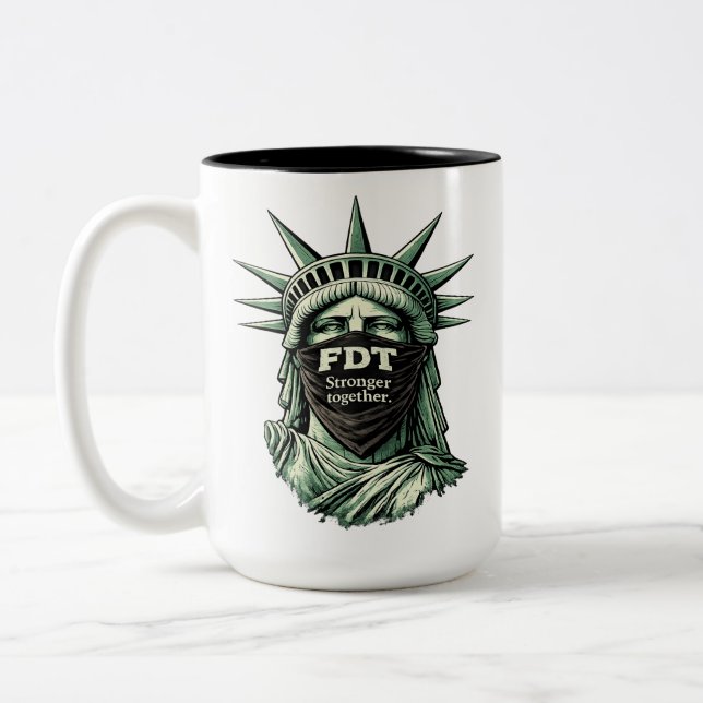 CANECA DE CAFÉ EM DOIS TONS FDT (Esquerda)