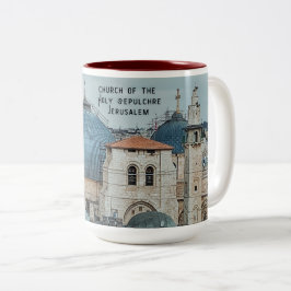 Caneca De Café Em Dois Tons Fé cristã religiosa foto antiga
