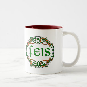 Caneca De Café Em Dois Tons FEIS - Festival - Encontro de Dança !!