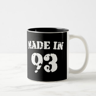 Caneca De Café Em Dois Tons Feito Em 1993