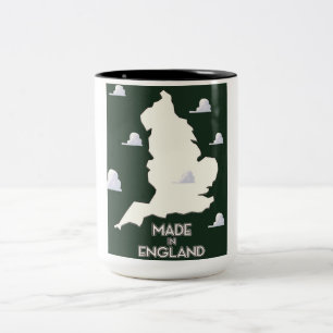 Caneca De Café Em Dois Tons Feito na Inglaterra
