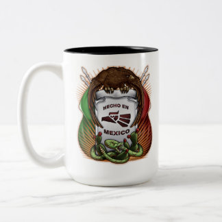 Caneca De Café Em Dois Tons Feito no México