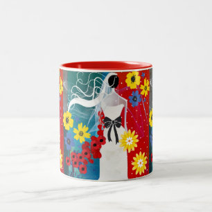Caneca De Café Em Dois Tons Felicidade Conjugal