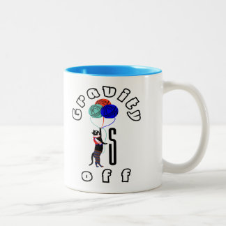 Caneca De Café Em Dois Tons Feline Fun