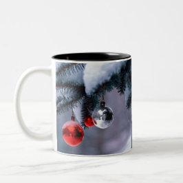 Caneca De Café Em Dois Tons Feliz ano novo