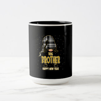 Caneca De Café Em Dois Tons Feliz ano novo Big Brother| Presente de encontro