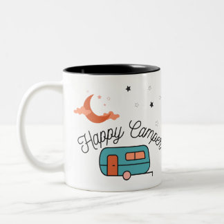 Caneca De Café Em Dois Tons Feliz Café da Campanha