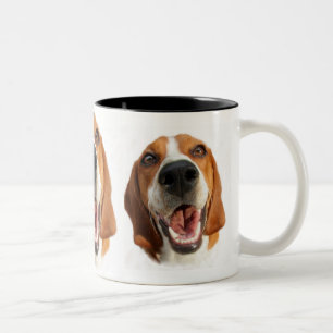 Caneca De Café Em Dois Tons Feliz Canino