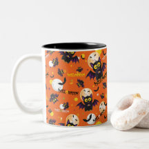 Feliz Dia das Bruxas Design de Morcego de Vampiro