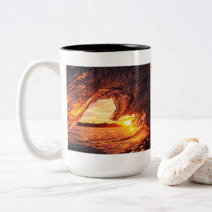 Caneca De Café Em Dois Tons feliz dia de os namorados 2022 Mug