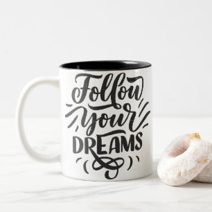 Caneca De Café Em Dois Tons Feliz Dia dos Namorados