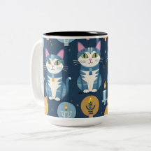 Feliz Hanukkah (Chanukah) Gatinhas
