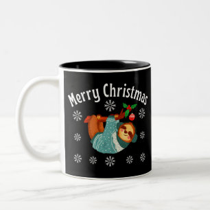 Caneca De Café Em Dois Tons Feliz Natal