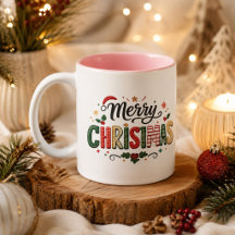 Feliz Natal Tipografia Festiva