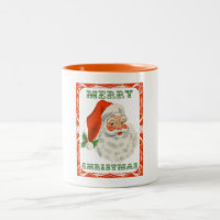 Feliz Natal Vintage Retro Papai Noel