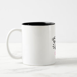 Caneca De Café Em Dois Tons Feliz Páscoa
