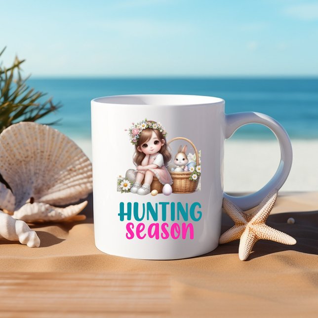 Caneca De Café Em Dois Tons Felz pascoa - Animal (Criador carregado)