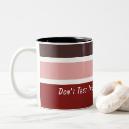 Caneca De Café Em Dois Tons Feminine Stripes Café Coffee Cotação Mãe