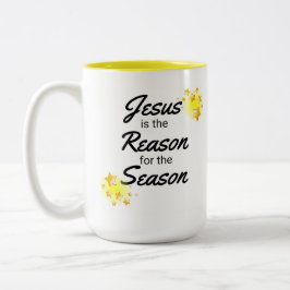 Caneca De Café Em Dois Tons Feriado Cristão de Café, Mug, Feriado Cristão,